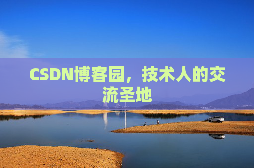 CSDN博客园，技术人的交流圣地
